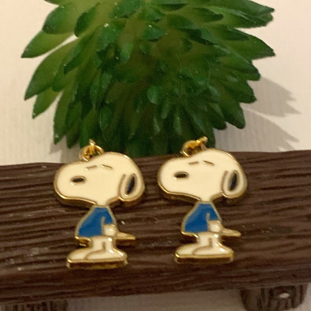 Snoopy Earring, Peanuts Earring, Snoopy Jewelry, Gift Idea, Cute Earring